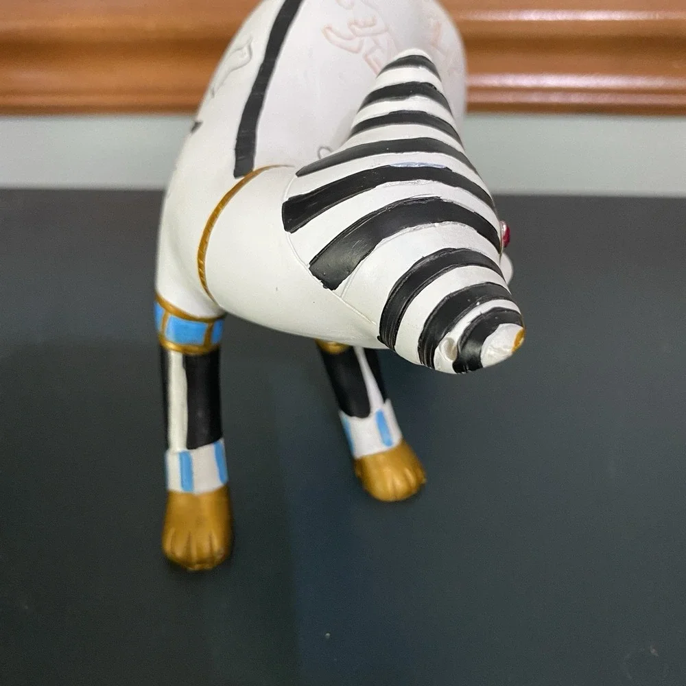 Egyptian Cat Figurine Stone Vintage 9